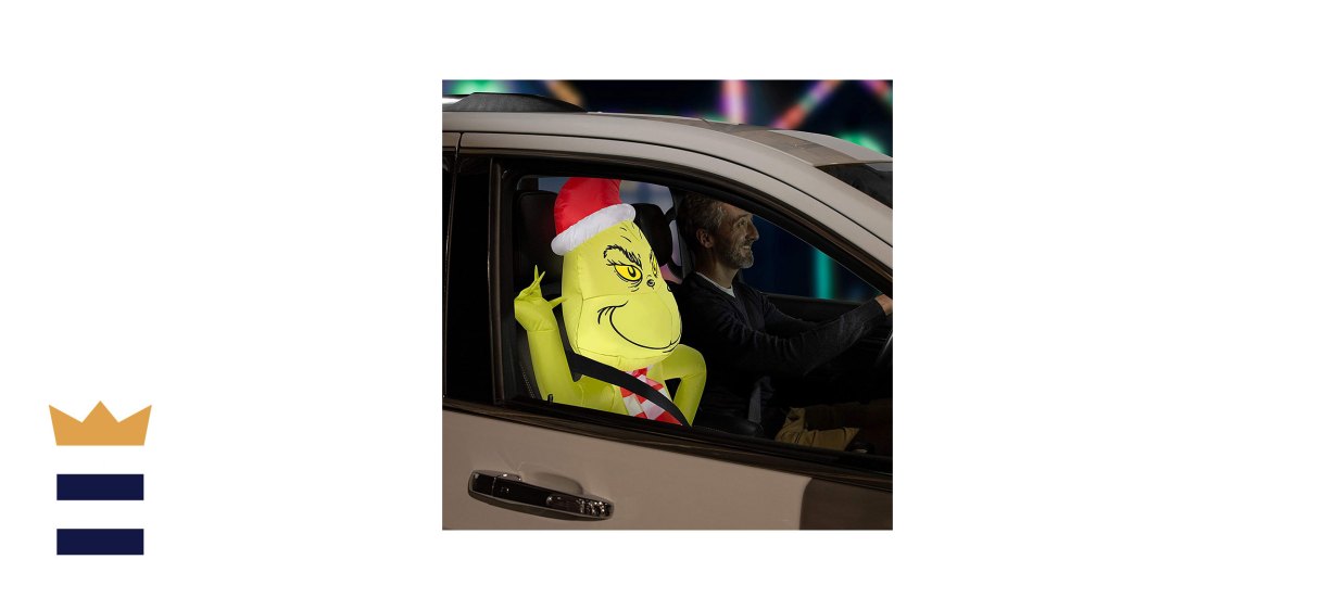 Gemmy: Airblown Car Buddy Grinch