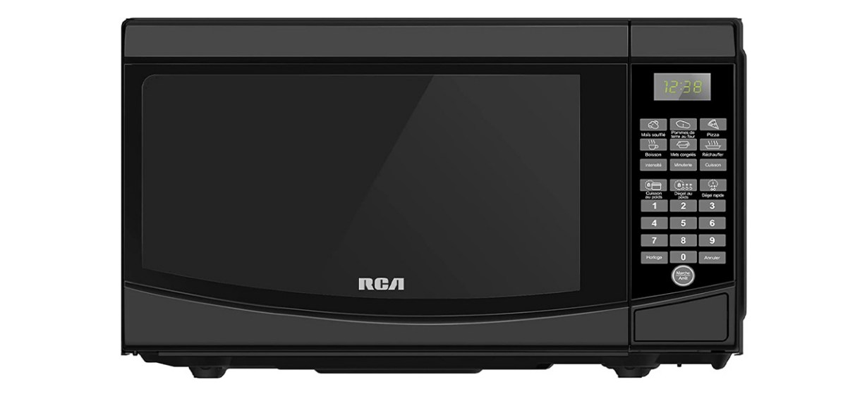 RCA Countertop Microwave in Black