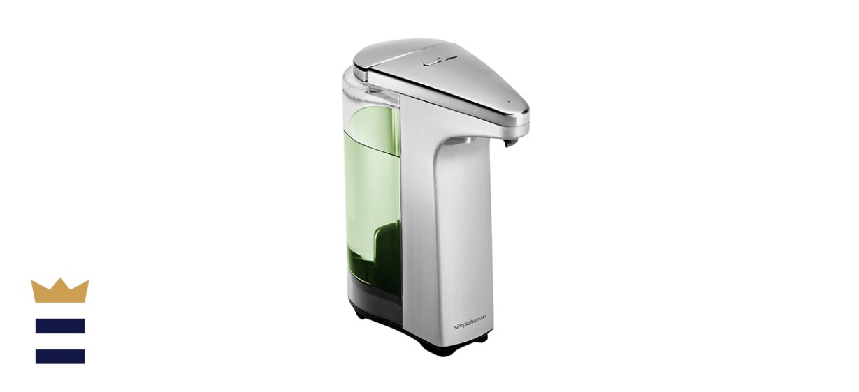Simplehuman 8-Ounce Touch-Free Sensor Liquid Soap Pump Dispenser