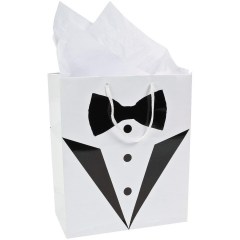 Fun Express Tuxedo Wedding Gift Bags