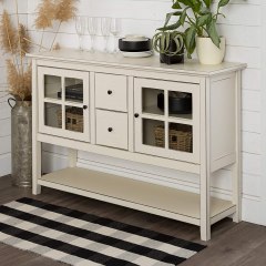 Walker Edison Wood Console Table Buffet TV Stand