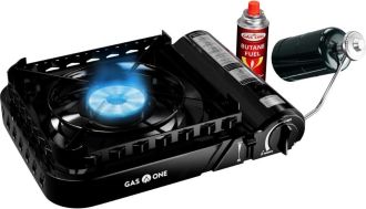 Gas One 15,000 BTU Propane or Butane Dual-Fuel Stove