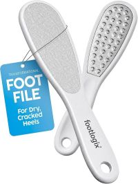 Footlogix Double-Sided Stainless Steel Foot File