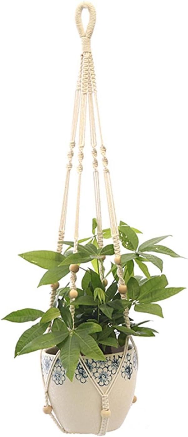 ProTech Covers 2Pcs Macrame Boho Plant Hanger