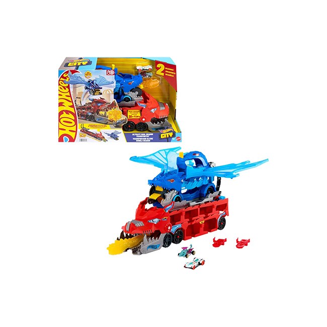 Hot Wheels Ultimate Dual Dragon Transporter