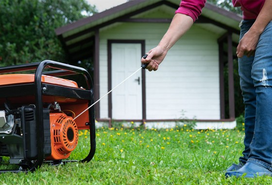Gasoline portable generator vs. liquid propane portable generator
