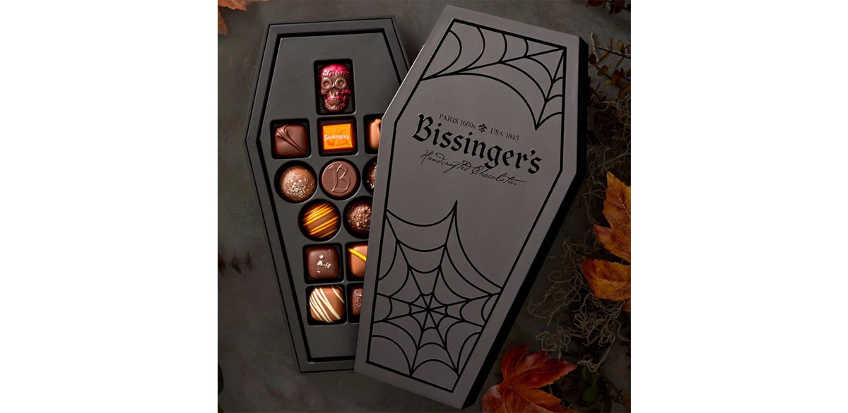 Bissinger's Black Coffin Gift Box