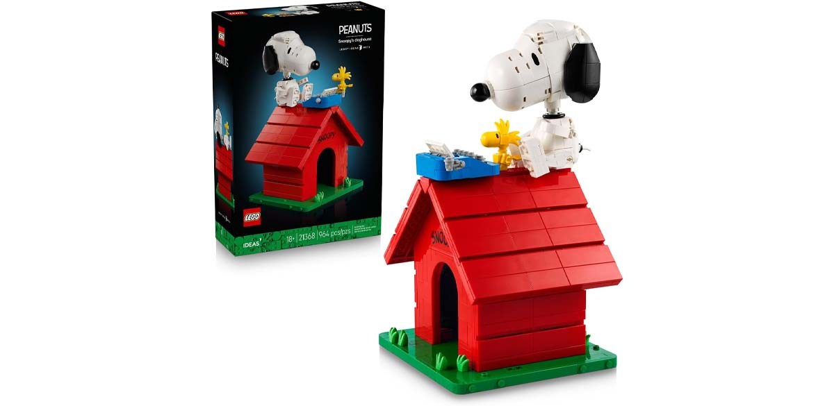 LEGO Ideas Peanuts Snoopy's Doghouse