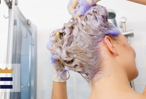 How to use purple shampoo