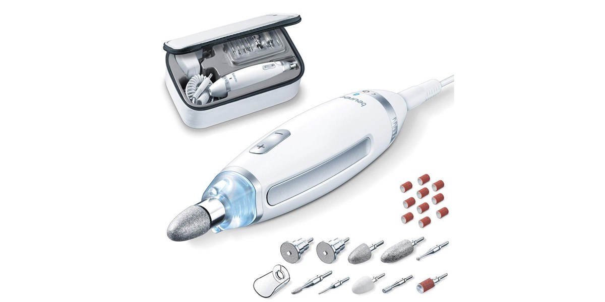 Beurer MP62 Professional Nail Drill Kit on white background