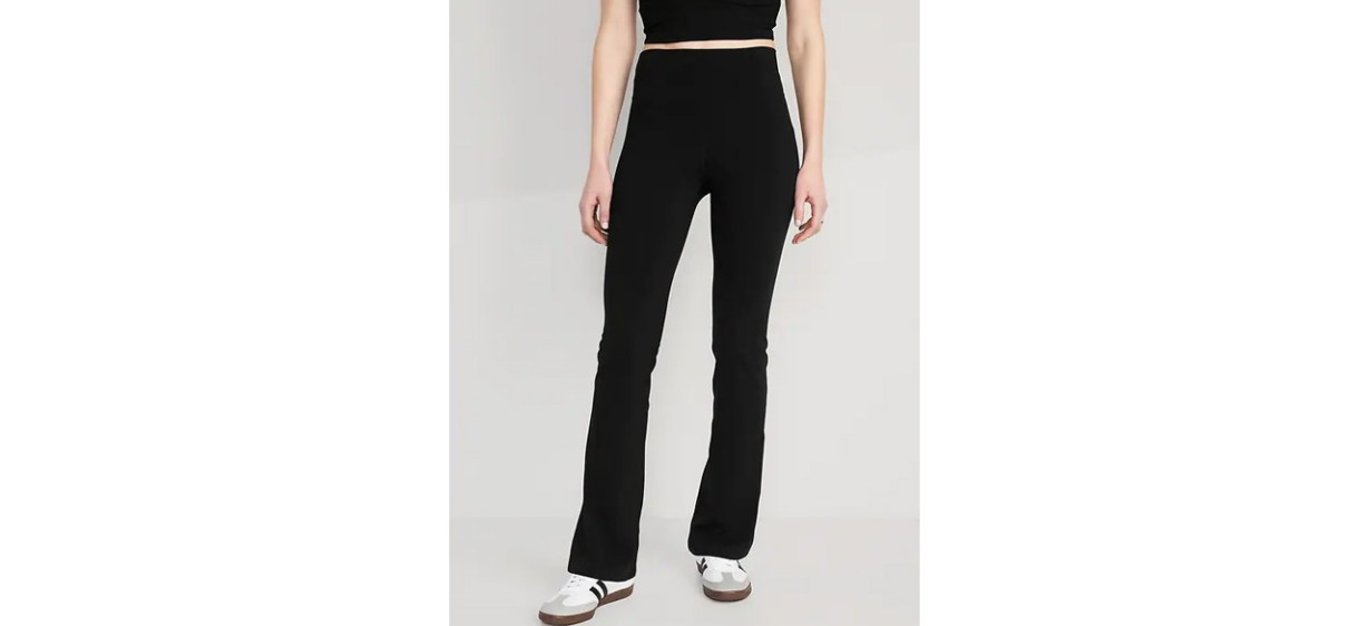 Extra High-Waisted PowerChill Slim Boot-Cut Pants