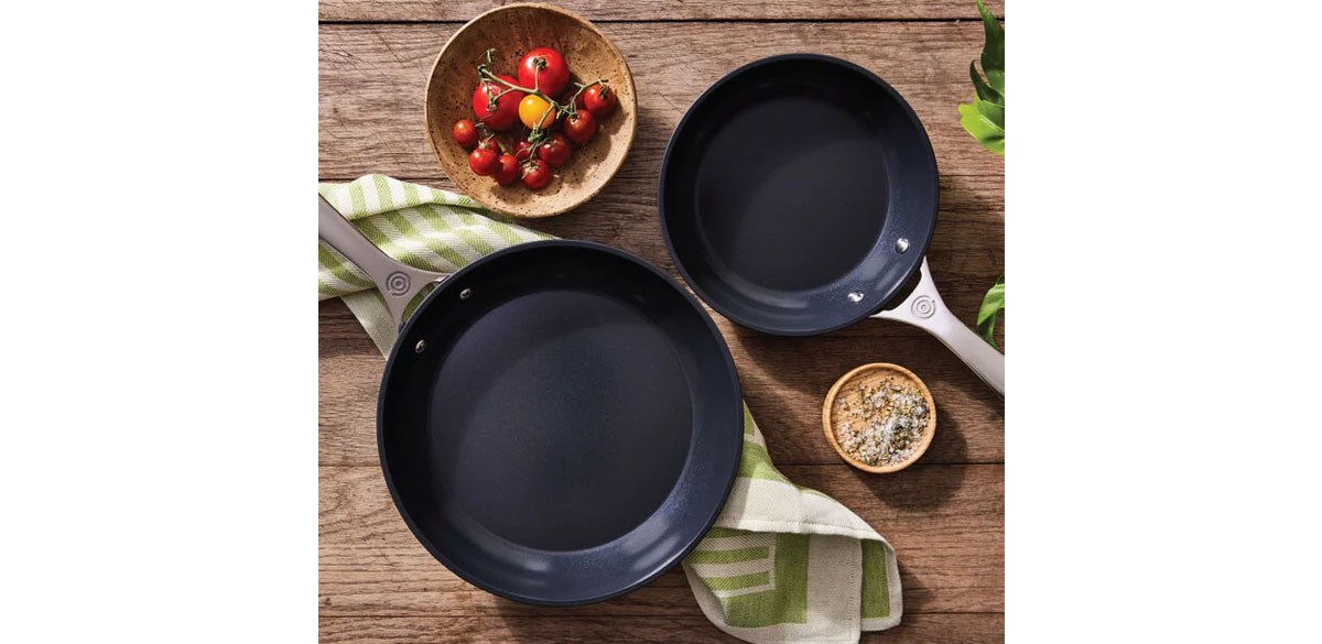 Essential Non-stick Ceramic 2-Piece Fry Pan Set