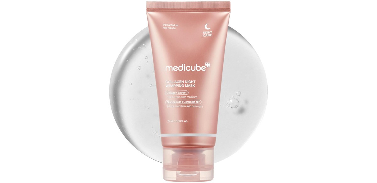 medicube Wrapping Mask Collagen Overnight Peel Off Facial Mask