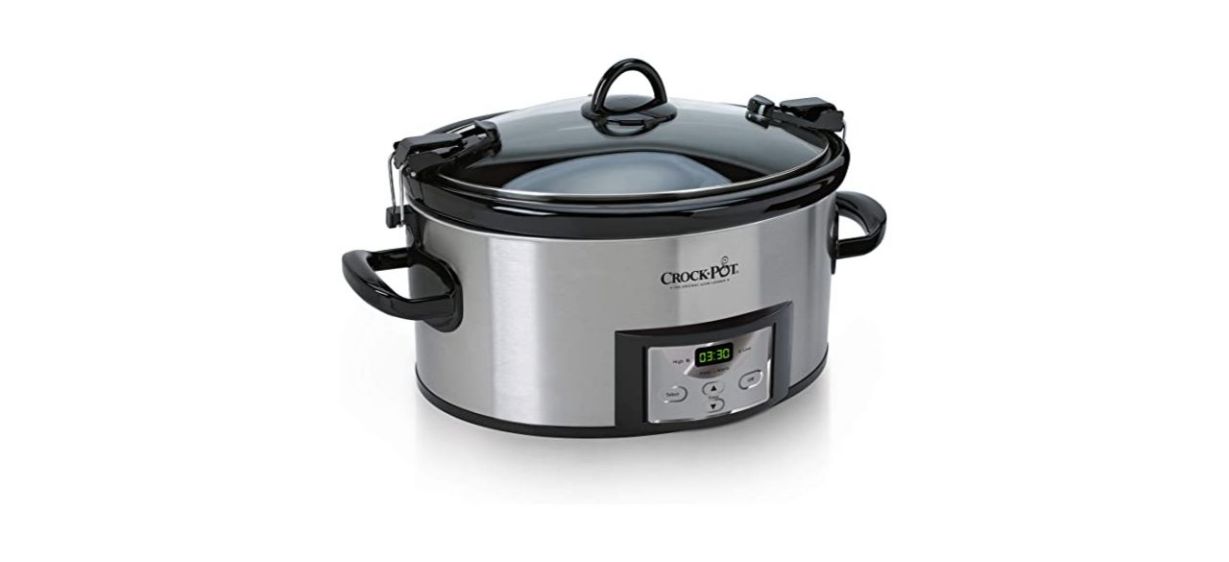 Crockpot 6-quart Cook and Carry Programmable Slow Cooker Crockpot 6-quart Cook and Carry Programmable Slow Cooker