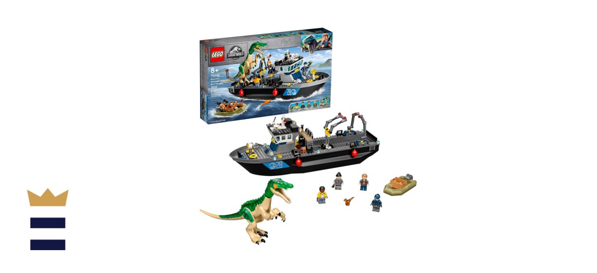 Baryonyx Dinosaur Boat Escape