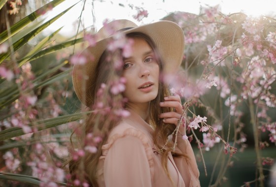 Best pink blush dress