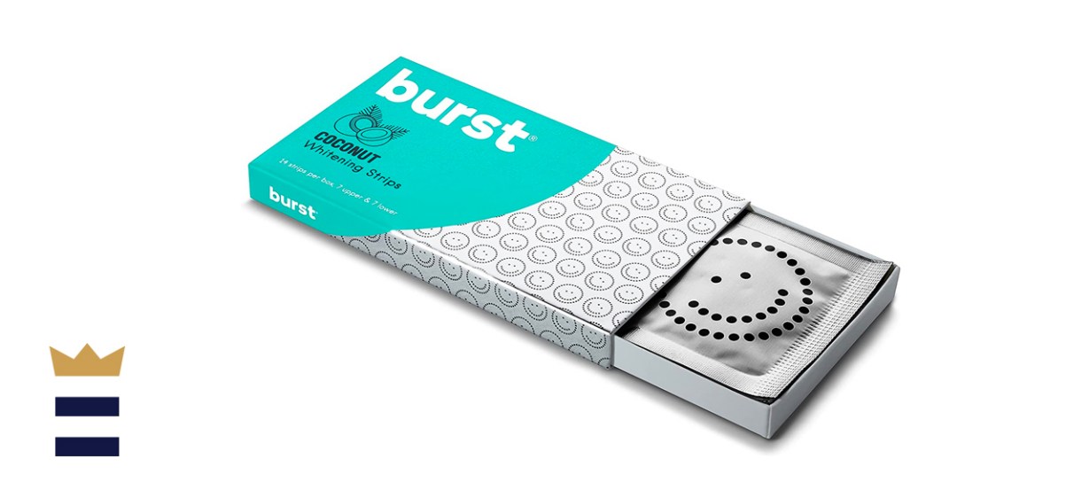 BURST Teeth Whitening Strips with Coconut Oil