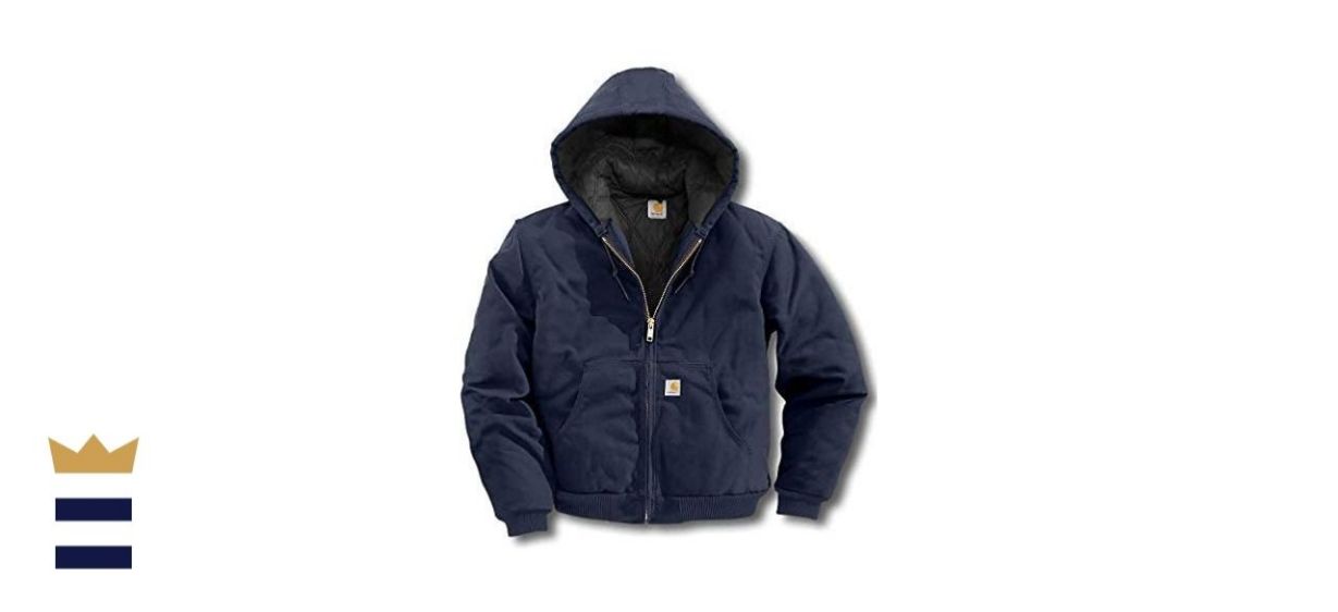 Carhartt Men's Quilted Flannel Lined Duck Active Jacket