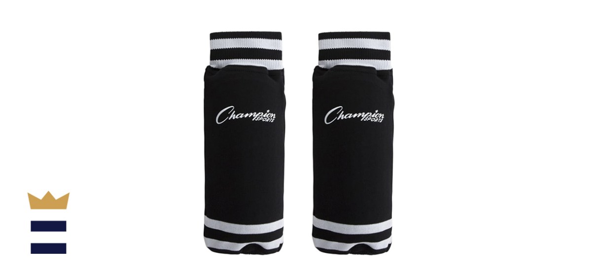 Champion Sports Youth Sock Style Soccer Shin Guards