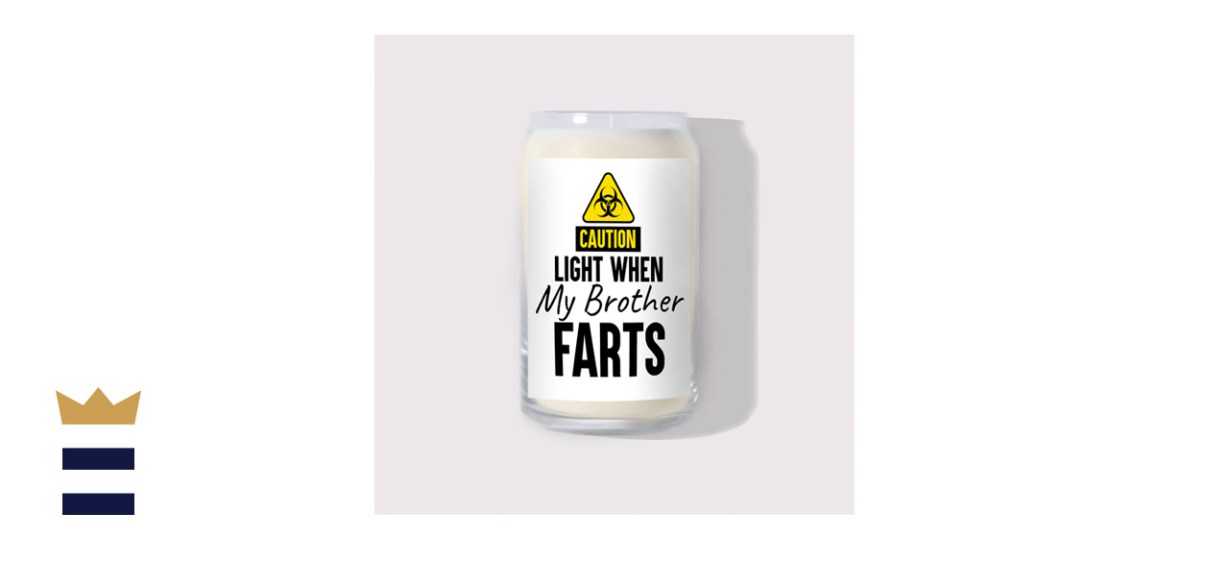 Funny Natural Soy Candle