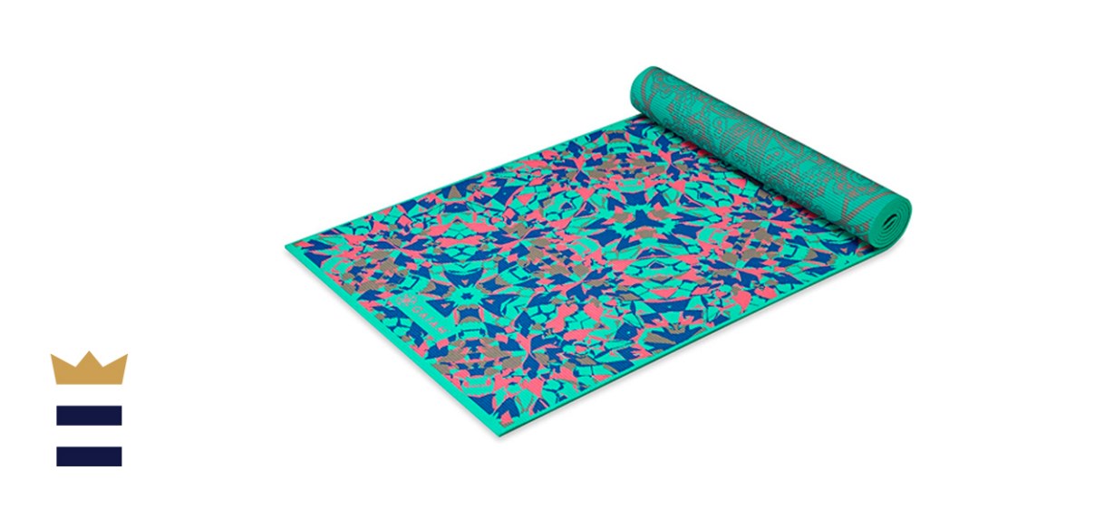 Gaiam Premium Print Yoga Mat
