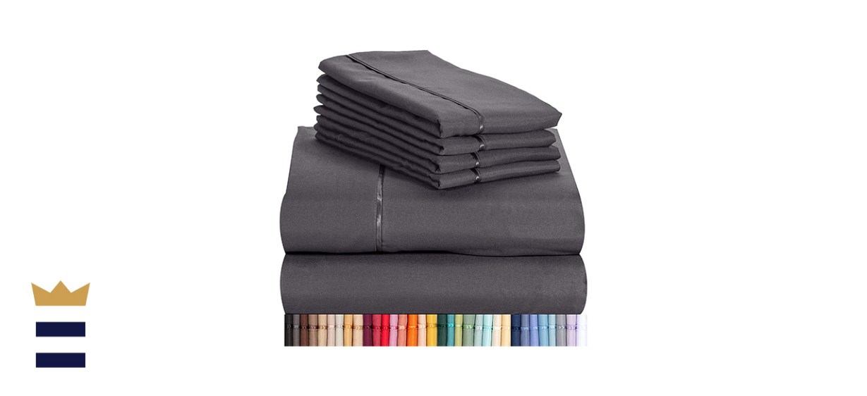 LuxClub 6 PC Sheet Set Bamboo Sheets