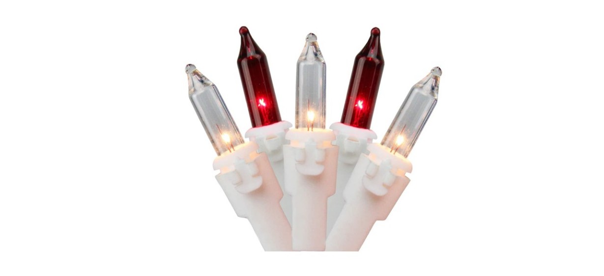 Northlight 100-Count Red and Clear Mini Christmas Light Set