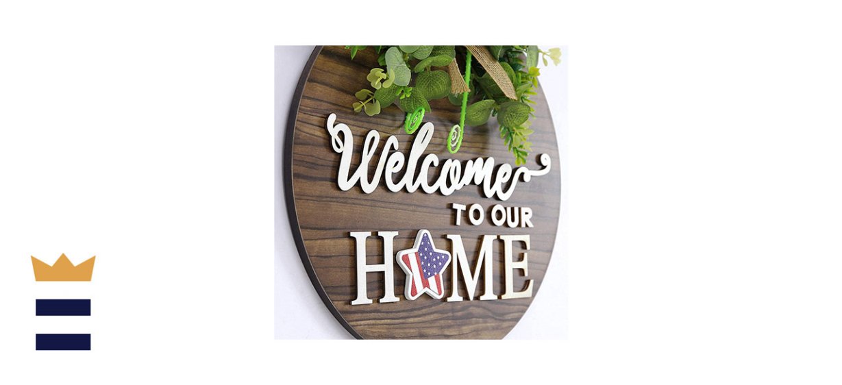 RoseCraft Interchangeable Seasonal Welcome Sign