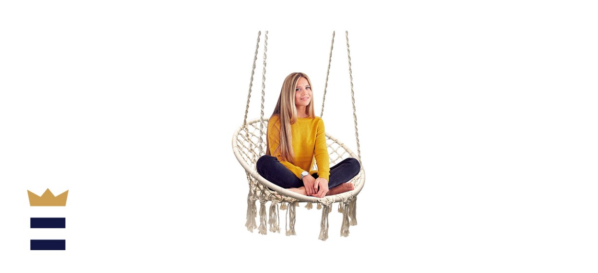 Sorbus Hammock Chair Macrame Swing