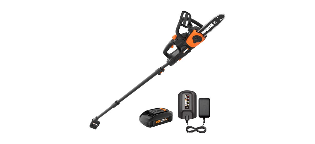 Worx WG323 20-Volt Power Share Cordless Pole Saw