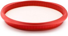 Lekue Baking Silicone Quiche Mold, 11 inch