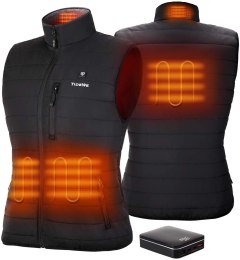 TIDEWE Women's Heated Hunting Vest