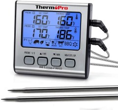 ThermoPro TP-17 Dual Probe Digital Meat Thermometer