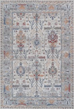 Adiva Rugs Larissa Machine Washable Area Rug with Non-Slip Backing