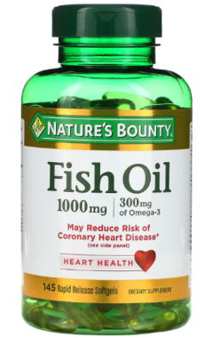 Nature's Bounty Fish Oil Softgels