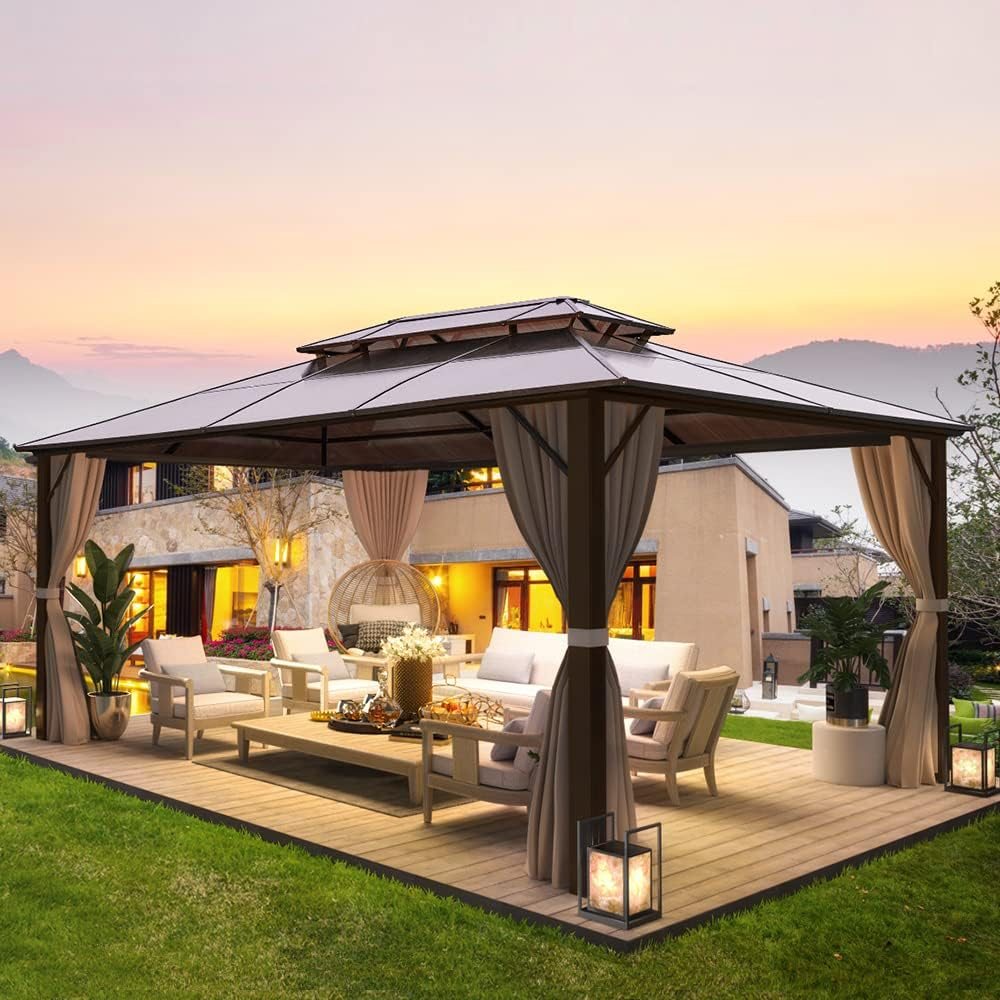YOLENY 10'x13' Hardtop Gazebo