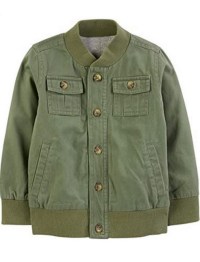 Simple Joys by Carter's Twill Button-Up Jacket
