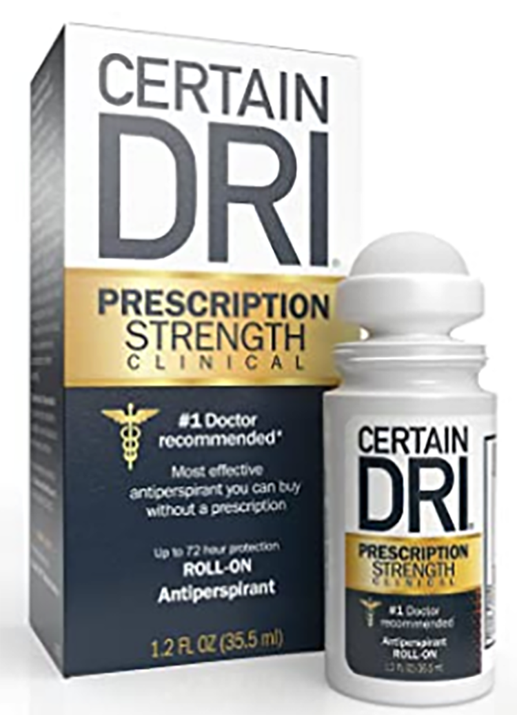 Certain Dri Prescription Strength Clinical Antiperspirant