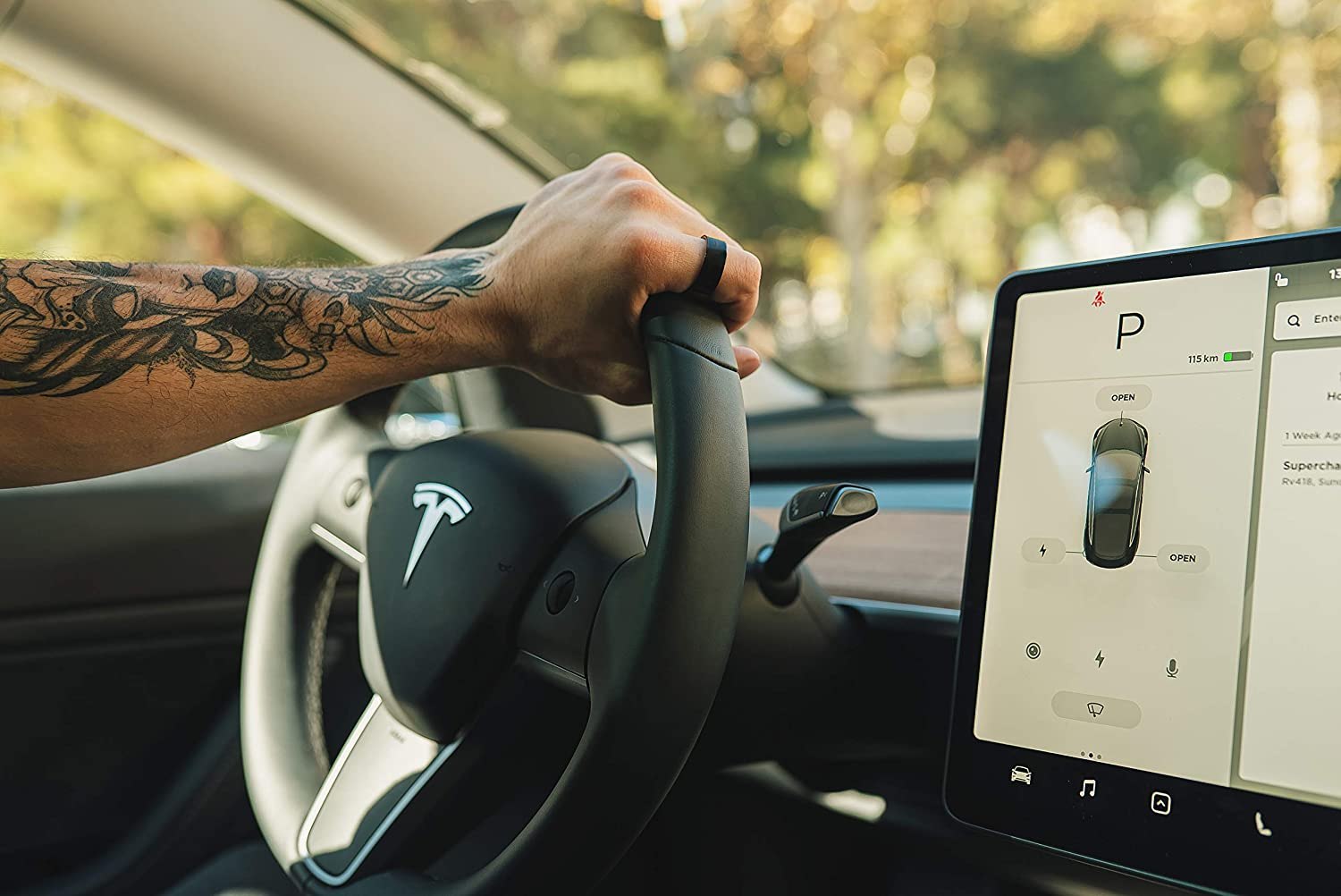 CNICK Tesla Key Ring Accessories