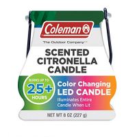 Coleman Color-Changing LED Outdoor Citronella Candle