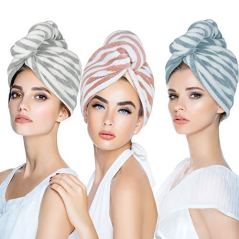 Duomishu Microfiber Hair Turban