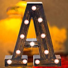 Elnsivo Vintage LED Marquee Letter Light