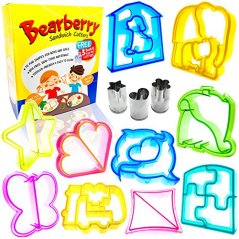 Bearberry Sandwich Cutter Set