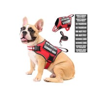 MOOGROU Service Dog Vest, Harness and Leash Set
