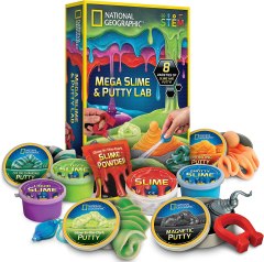 National Geographic Mega Slime & Putty Lab