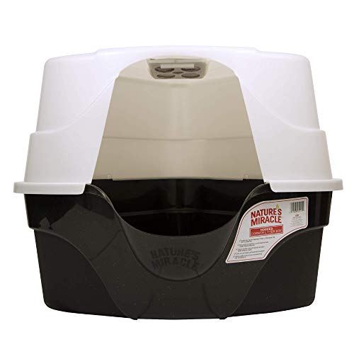 Nature&#039;s Miracle Hooded Corner Litterbox