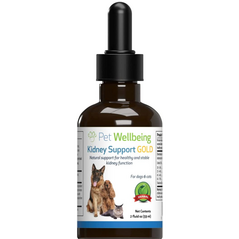 Pet Wellbeing Kidney Support Gold for Cats