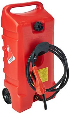 Scepter Flo n' Go LE Fluid Transfer Pump and 14-Gallon Rolling Gas Can