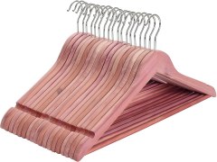 Topia Hanger Red Cedar Wood Suit Hangers