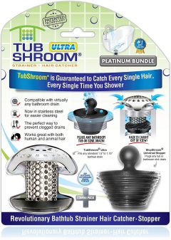 TubShroom Ultra Revolutionary Bathtub Drain Stopper